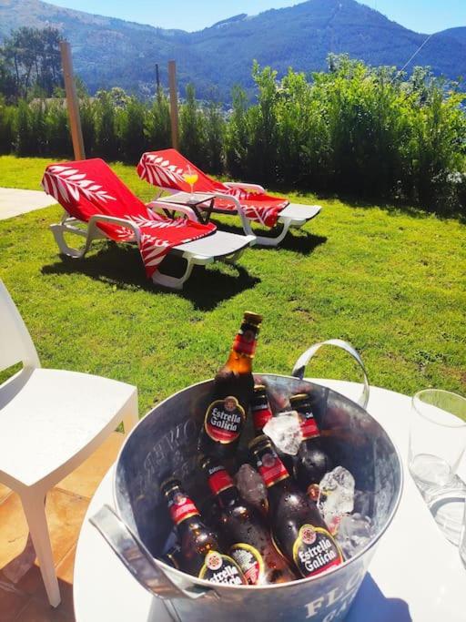 Casa Nueva De Vigo Rural Mos Con Jacuzzi Y Chimenea Para Escapada Romantica Kültér fotó