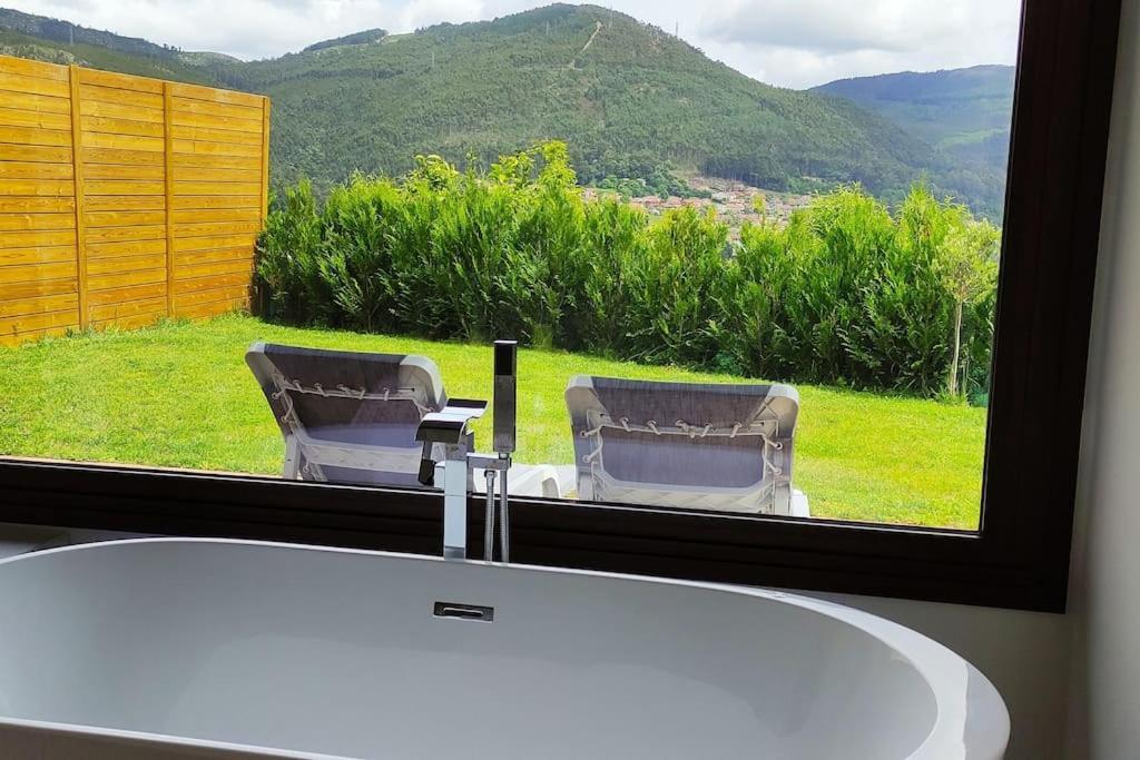 Casa Nueva De Vigo Rural Mos Con Jacuzzi Y Chimenea Para Escapada Romantica Kültér fotó