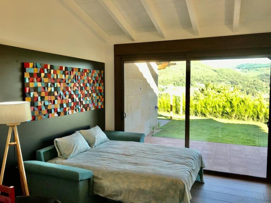 Casa Nueva De Vigo Rural Mos Con Jacuzzi Y Chimenea Para Escapada Romantica Kültér fotó