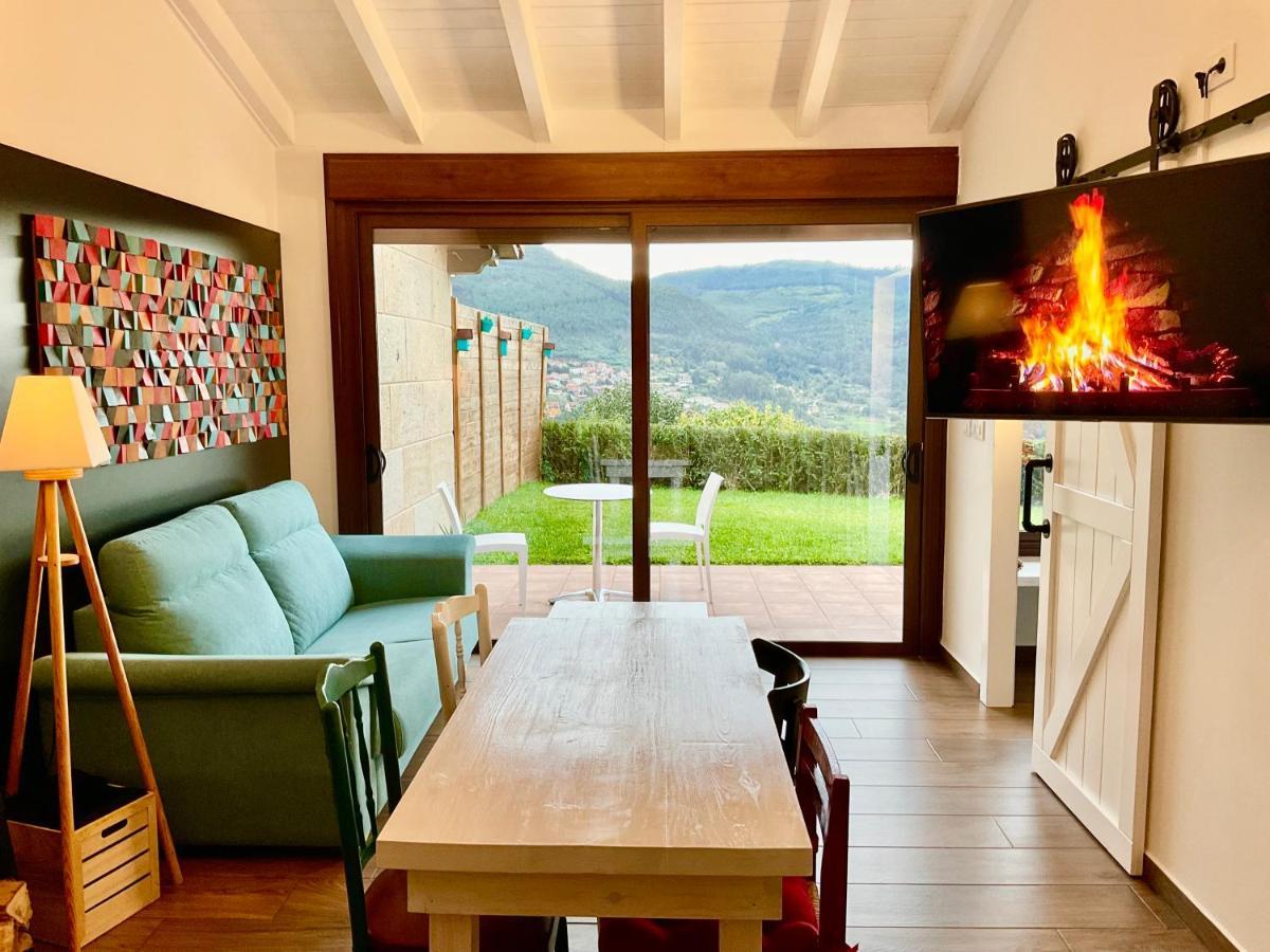 Casa Nueva De Vigo Rural Mos Con Jacuzzi Y Chimenea Para Escapada Romantica Kültér fotó