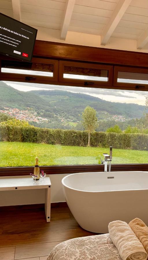Casa Nueva De Vigo Rural Mos Con Jacuzzi Y Chimenea Para Escapada Romantica Kültér fotó