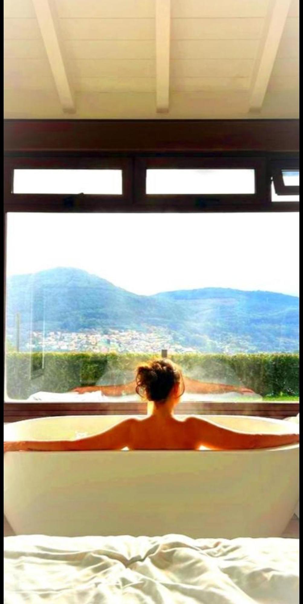 Casa Nueva De Vigo Rural Mos Con Jacuzzi Y Chimenea Para Escapada Romantica Kültér fotó
